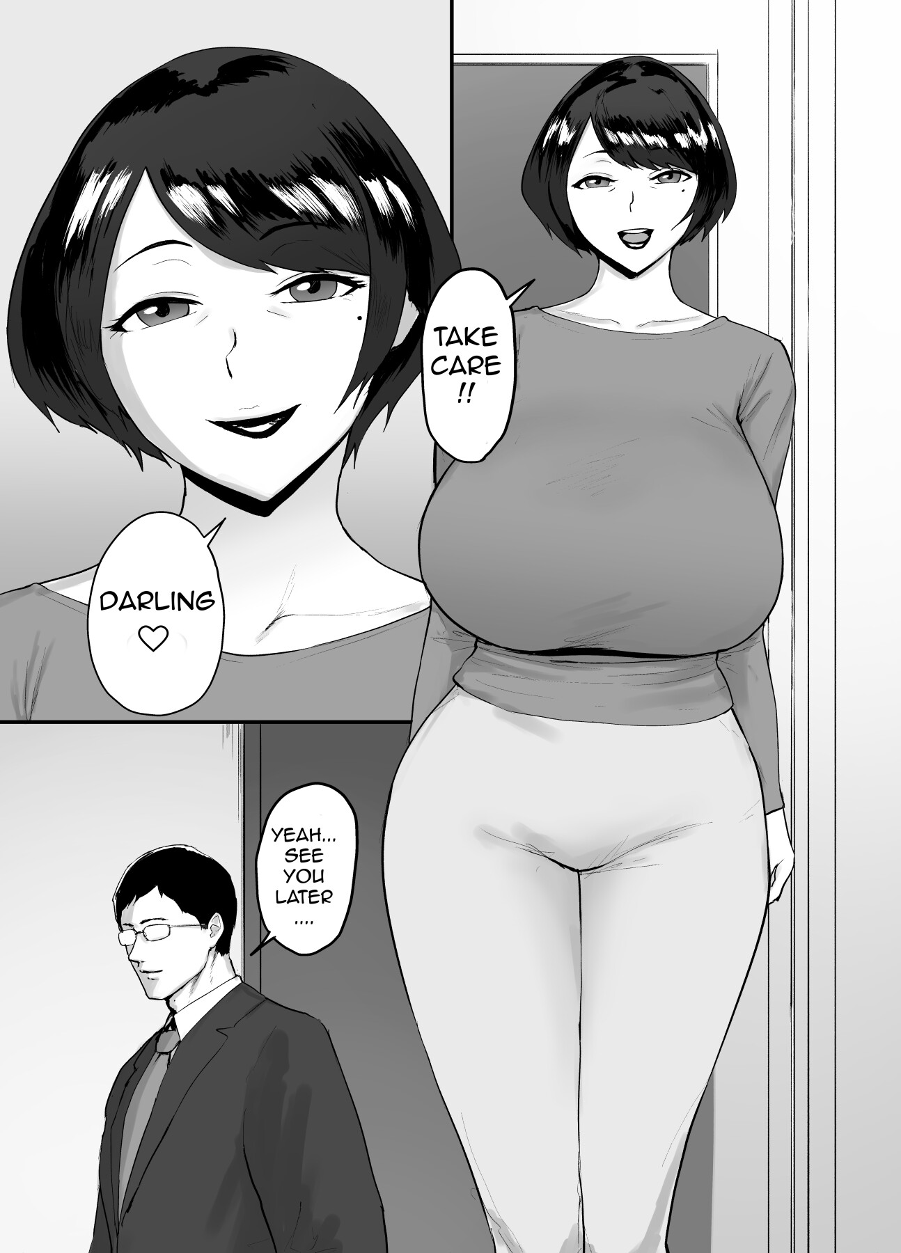 Hentai Manga Comic-Married Woman Eriko's Cheating Record-Read-3